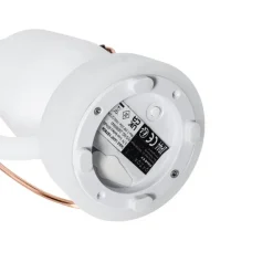 Tischleuchte wiederaufladbar 22 cm IP44 weiß - Storm Mini