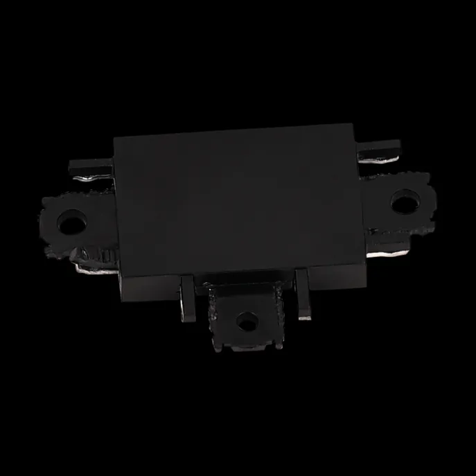 T-Stück Schienenstrahler schwarz 1-phasig - Magnetic