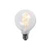Twisted Filament LED-Lampe G95 5W 2200K klar