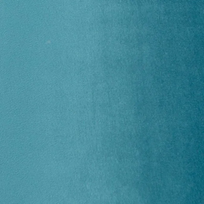 Velour Lampenschirm blau 20/20/20 mit goldener Innenseite