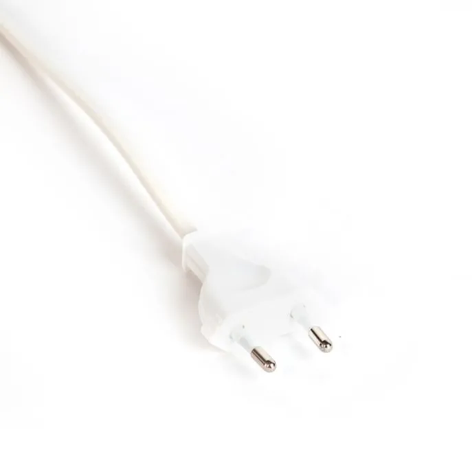 Verbindungskabel 80-120cm mit Schalter und Stecker weiß