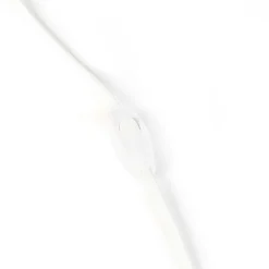 Verbindungskabel 80-120cm mit Schalter und Stecker weiß