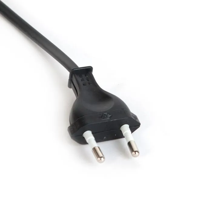 Verbindungskabel 80-120cm mit Schalter und Stecker schwarz