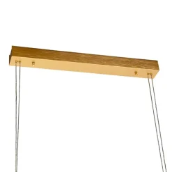 Verstellbare Messing Hängelampe dimm to warm inkl. LED - Juliet