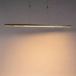 Verstellbare Messing Hängelampe dimm to warm inkl. LED - Juliet