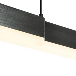 Verstellbare Pendelleuchte Schwarz inkl. dimmbarer LED - Lamba