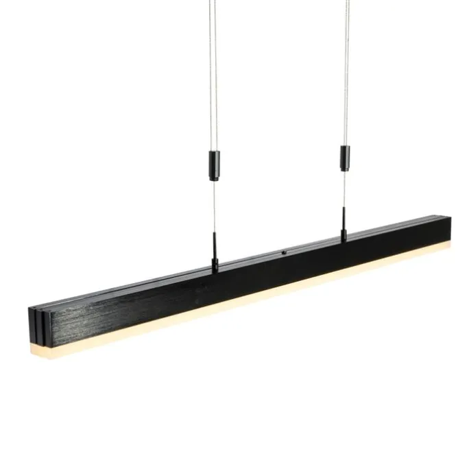 Verstellbare Pendelleuchte Schwarz inkl. dimmbarer LED - Lamba