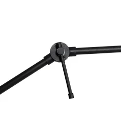 Verstellbarer Arm schwarz ohne Fuß für Stehleuchte - Editor