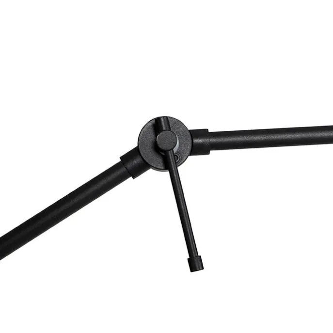 Verstellbarer Arm schwarz ohne Fuß für Stehleuchte - Editor