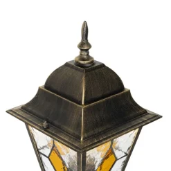 Vintage Außenlaterne antikgold 120 cm - Antigua