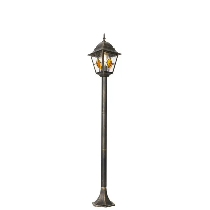 Vintage Außenlaterne antikgold 120 cm - Antigua