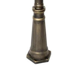 Vintage Außenlaterne Antikgold 240 cm 2-flammig - Antigua