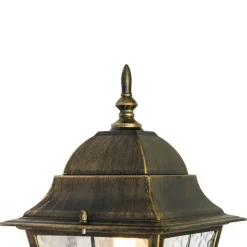 Vintage Außenlaterne Antikgold 240 cm 2-flammig - Antigua