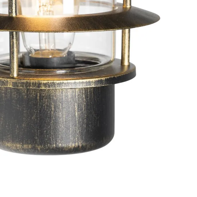 Vintage Außenwandleuchte Antikgold IP44 - Prato