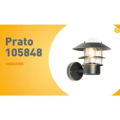 Vintage Außenwandleuchte Antikgold IP44 - Prato