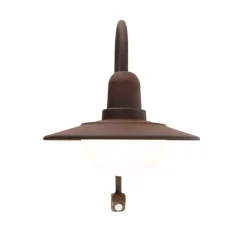 Vintage Außenwandleuchte braun IP44 Bewegungsmelder - Herman