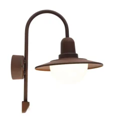 Vintage Außenwandleuchte braun IP44 Bewegungsmelder - Herman