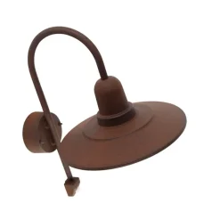 Vintage Außenwandleuchte braun IP44 Bewegungsmelder - Herman