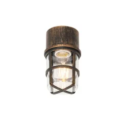 Vintage Außenwandleuchte schwarz IP54 - Kiki