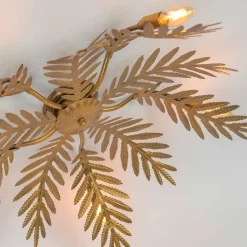 Vintage Deckenleuchte 5-flammig Gold - Botanica