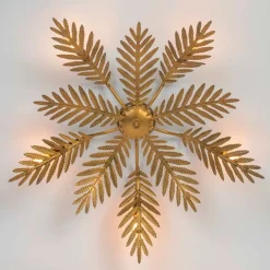 Vintage Deckenleuchte 5-flammig Gold - Botanica