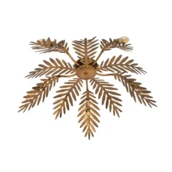 Vintage Deckenleuchte 5-flammig Gold - Botanica