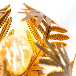 Vintage Deckenleuchte Gold 24 cm - Botanica