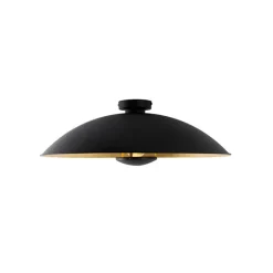 Vintage Deckenleuchte schwarz mit Gold 60 cm - Emilienne Novo