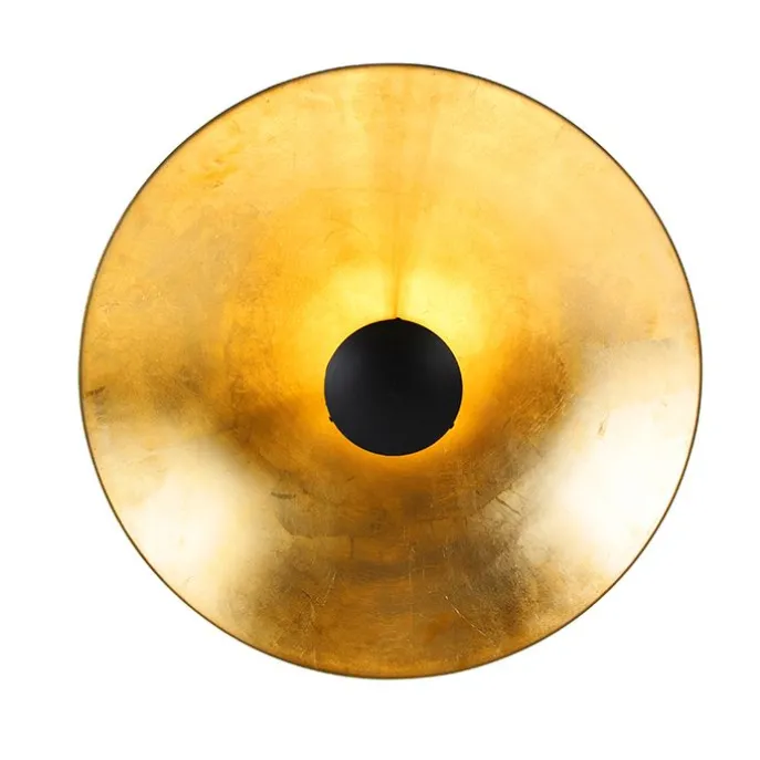 Vintage Deckenleuchte schwarz mit Gold 60 cm - Emilienne Novo