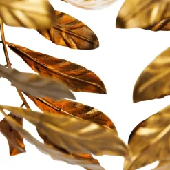 Vintage Hängelampe Antik Gold 40 cm - Linde