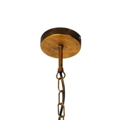 Vintage Hängelampe Antik Gold 60 cm - Linde