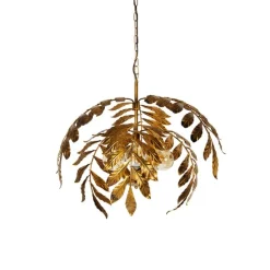 Vintage Hängelampe Antik Gold 60 cm - Linde