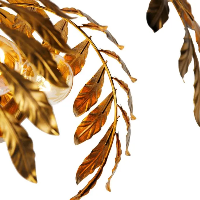 Vintage Hängelampe Antik Gold 60 cm - Linde