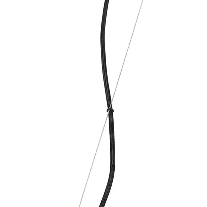 Vintage Hängelampe schwarz mit Gold 60 cm - Emilienne Novo