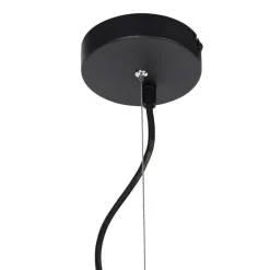 Vintage Hängelampe schwarz mit Gold 60 cm - Emilienne Novo