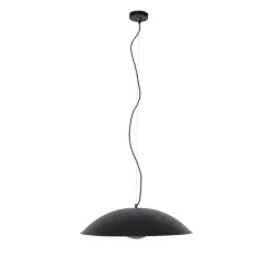 Vintage Hängelampe schwarz mit Gold 60 cm - Emilienne Novo