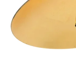 Vintage Hängelampe schwarz mit Gold 60 cm - Emilienne Novo