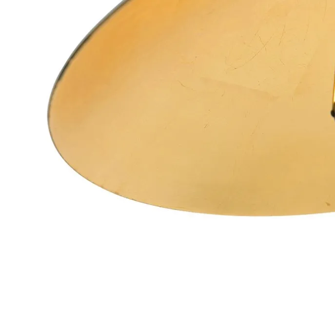 Vintage Hängelampe schwarz mit Gold 60 cm - Emilienne Novo