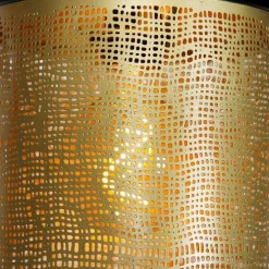 Vintage Hängelampe schwarz mit Messing rund 3-flammig - Kayleigh