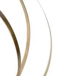 Vintage Messing Drehbare Hängelampe - Rings