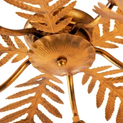 Vintage Smart Deckenleuchte Gold 70 cm inkl. 5 WiFi B35 - Botanica