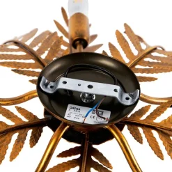 Vintage Smart Deckenleuchte Gold 70 cm inkl. 5 WiFi B35 - Botanica