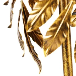 Vintage Stehlampe Antik Gold 32 cm ohne Schirm - Linde