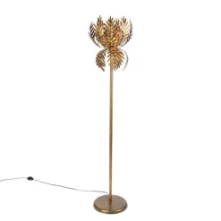 Vintage Stehlampe Gold - Botanica Simplo