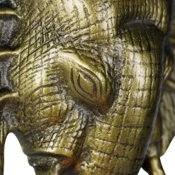 Vintage Wandlampe gold - Elefant