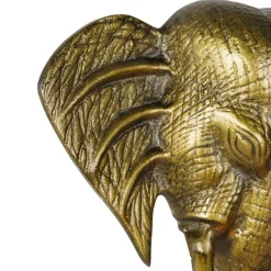 Vintage Wandlampe gold - Elefant