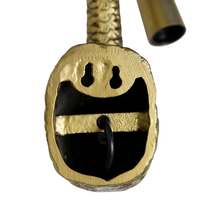 Vintage Wandlampe Messing - Kamelvogel