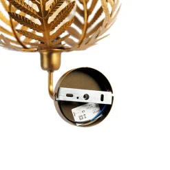 Vintage Wandleuchte Gold - Botanica