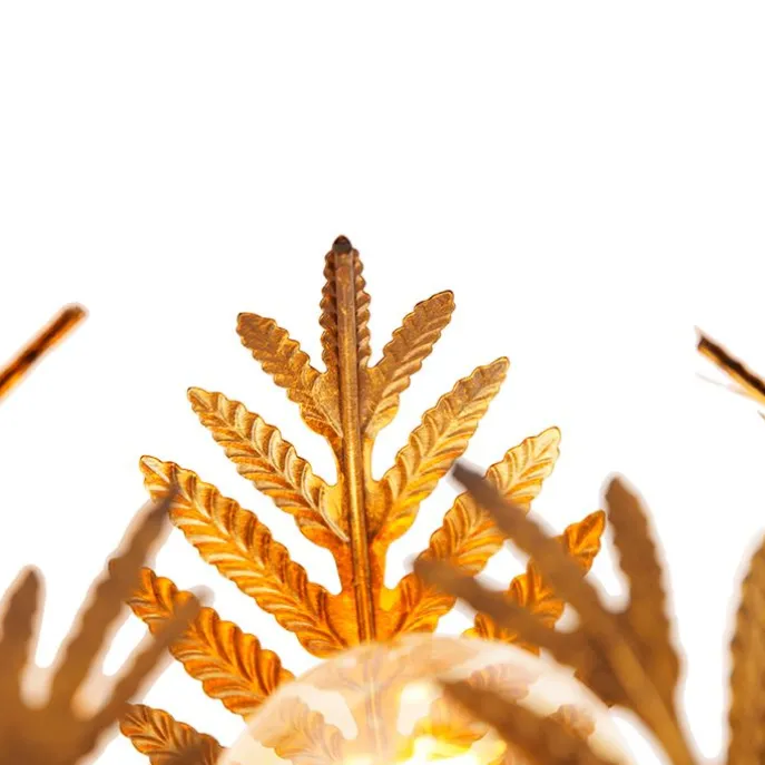 Vintage Wandleuchte Gold - Botanica