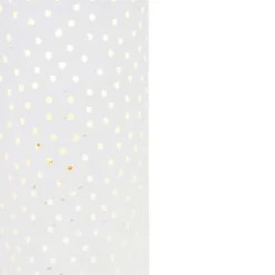 Vintage zylinderförmige Wandleuchte weiß Gips - Mahou